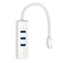 ADAPTOR RETEA TP-LINK , extern, USB Type-C, port RJ-45 | USB 3.0 x 3, 1000 Mbps Gigabit LAN, 