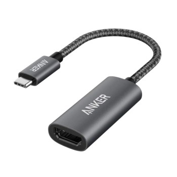 Adaptor video Anker, USB Type-C la HDMI(M), rezolutie 4K la 60Hz, PVC, negru, 