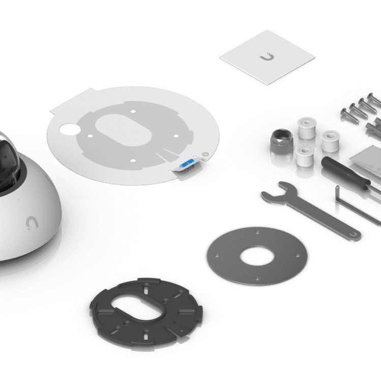 UBIQUITI UniFi Enterprise G6 Dome, 4K PoE camera 
