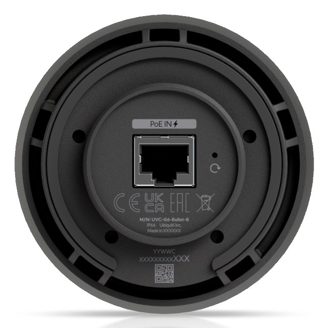 UBIQUITI UniFi G6 Bullet, 4K PoE Camera 