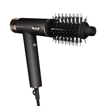 Uscator de par Shark SpeedStyle Pro HD752EU, 1750 W, 3 viteze, 3 setari temperatura, Ionizare (Negru) 