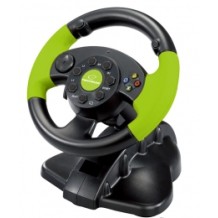 Volan cu pedale Esperanza High Octane EG104 XBOX 360 PS3 PC USB Negru/Verde 