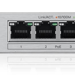ZYXEL GS1200-5HPV3 5P 4PoE WEBMNG SWITCH 