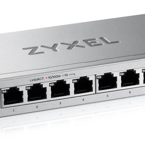 ZYXEL GS1200-8 8-PORT WEB MNG SWITCH 