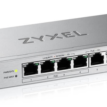 ZYXEL GS1200-8HPV3 8P 4PoE WEBMNG SWITCH 