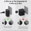 ALIMENTATOR SmartPhone la 220V Anker Anker Nano Travel Adapter (5-in-1, 20W) (H)Offline - UN (excluded CN, Europe) Black 1 
