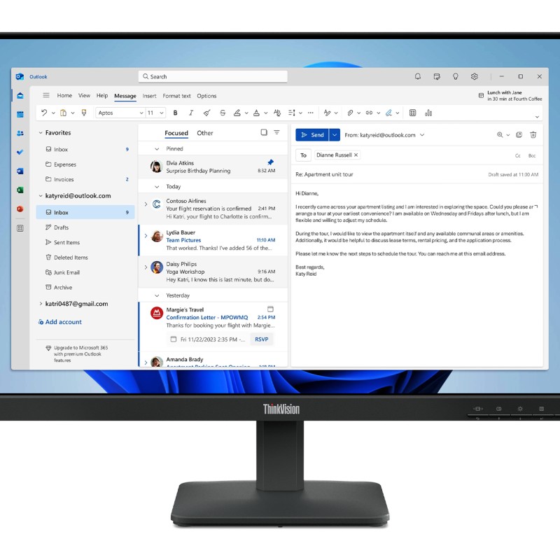 ThinkVision S24-4e 24 inch Monitor 
