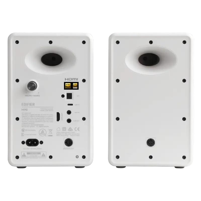 BOXE EDIFIER 2.0, RMS:  100W (2 x 15W + 2 x 35W), bluetooth v6.0, AUX/USB-C/Optical/HDMI eARC, 220V alimentare, white 
