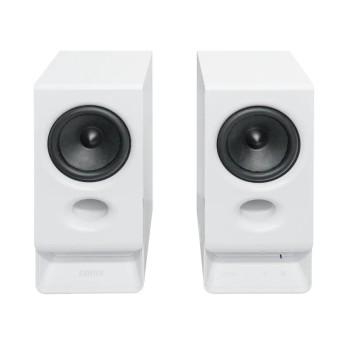 BOXE EDIFIER 2.0, RMS:   5W (2 x 2.5W), bluetooth v6.0, volum, mufa casti, touch panel, AUX/USB-C, Edifier App, USB power, MDF, white, 