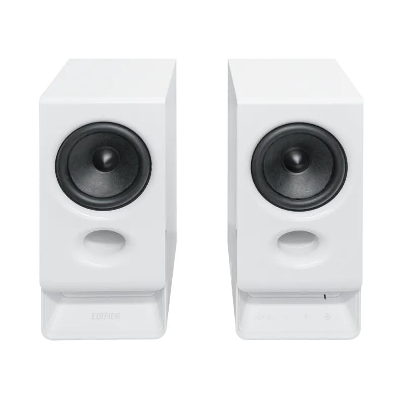 BOXE EDIFIER 2.0, RMS:   5W (2 x 2.5W), bluetooth v6.0, volum, mufa casti, touch panel, AUX/USB-C, Edifier App, USB power, MDF, white, 