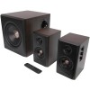 BOXE EDIFIER 2.1, RMS: 150W (2 x 25W, 2 x 15W, 1 x 70W), bluetooth v6.0, telecomanda wireless, volum, bass, treble, Coax/Optical/LineIn/USB-C/HDMI eARC, brown, 