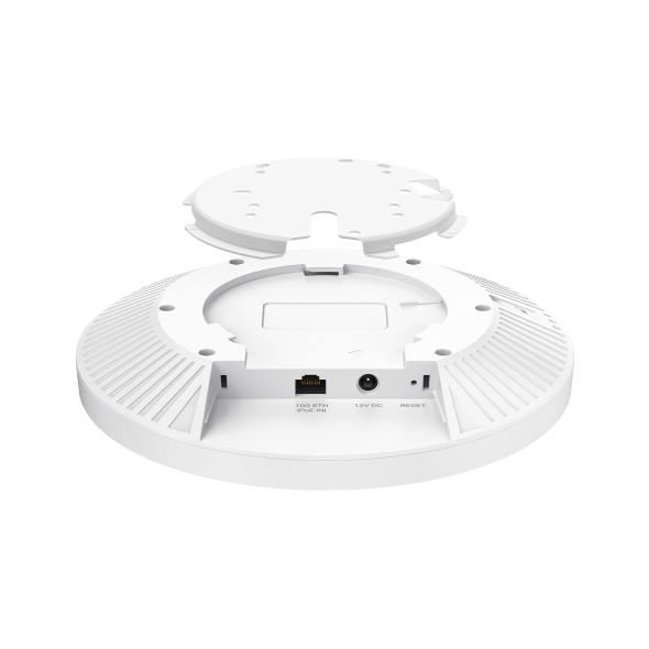 ACCESS POINT TP-LINK wireless Wi-Fi 7 Tri-Band BE15000 Mbps, cu  1× 10G/2.5G Ethernet Port, 8 antene interne, 802.3bt PoE, WiFi 7, montare pe tavan/perete  