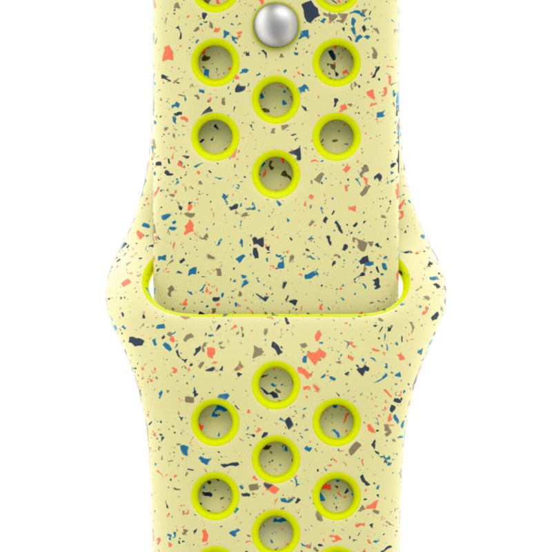 AW BAND 42MM NIKE SPORT VOLT SPLASH M/L 