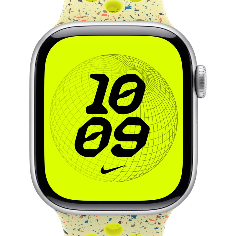 AW BAND 42MM NIKE SPORT VOLT SPLASH M/L 