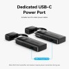 Transmitator video Vention, HDMI(T) USB-C(T), transmite semnal video la max 50m, rezolutie 1080p la 60Hz, 5GHz, negru, 