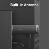 Transmitator video Vention, HDMI(T) USB-C(T), transmite semnal video la max 50m, rezolutie 1080p la 60Hz, 5GHz, include 2 x Cablu USB-C 1m si 1 x Cablu prelungitor HDM 0.2m, negru, 