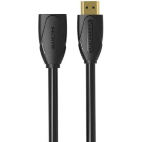 Cablu video prelungitor Vention, HDMI(M) la HDMI(T), 2m, rezolutie 4K la 60Hz, negru, 