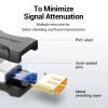 Adaptor video Vention, cupla HDMI (M) la HDMI (M), rezolutie 4K la 60Hz, bidirectional, conectori auriti, negru, 