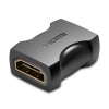 Adaptor video Vention, cupla HDMI (M) la HDMI (M), rezolutie 4K la 60Hz, bidirectional, conectori auriti, negru, 