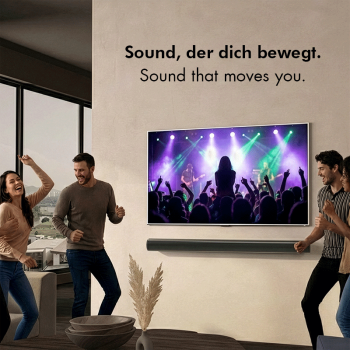 STAND PENTRU BOXE LOGILINK, montare perete, pentru soundbar Sonos Arc, max. 10Kg, black, 