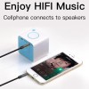 Cablu audio Vention, Jack 3.5mm (T) la Jack 3.5mm (T), 1m, conectori auriti, negru, 