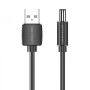 Cablu alimentare Vention, USB 2.0 (T) la DC 5.5mm (T), 1m, 5V, 3A, PVC, negru, 