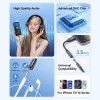 Adaptor audio Vention, USB-C (T) la Jack 3.5mm (M), 0.1m, PVC, negru, 