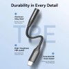 Adaptor audio Vention, USB-C (T) la Jack 3.5mm (M), 0.1m, PVC, negru, 