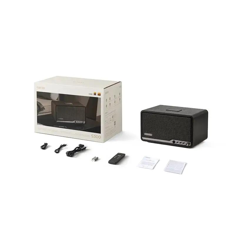 BOXE EDIFIER desktop bluetooth, RMS: 80W (2 x 15W, 1 x 50W), Bluetooth 5.4, AUX, Wi-Fi, USB-C, black, 