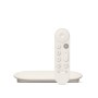 Google TV Streamer, 4K, Bluetooth, Wi-Fi, Android TV, 32 GB, Telecomanda comenzi vocale White 