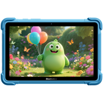 Blackview LINK 1 Kids WiFi 4/64GB 8.68-inch HD IPS 1340x800 60Hz 360nits RK3562 Quad-core 2.0GHz 5+8MP Cam 5000mAh WiFi 6 BT 5.0 Dual Speakers Android 16 Ocean Blue 