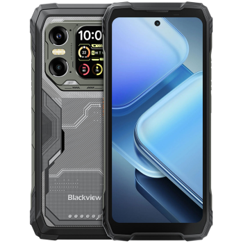Blackview XPLORE 1 5G Rugged Phone 6.78-inch FHD 2460x1080 120Hz+2.01-inch 296x240 12+256GB MTK Dimensity 7050 octa-core 2.4Ghz Cam 50+64MP+20MP,20000mAh NFC Android  