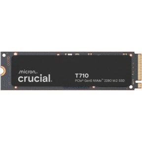 CRUCIAL T710 2TB PCIe Gen5 NVMe M.2 2280 SSD up to 14500 MB/s read and 13800 MB/s write 