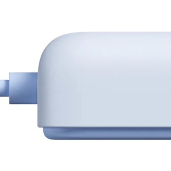 Acumulator extern magnetic cu suport incorporat Xiaomi BHR08PCGL, 33 W (USB-C), 10000 mAh, Cablu USB-C integrat, Incarcare Wireless 15 W (Albastru) 