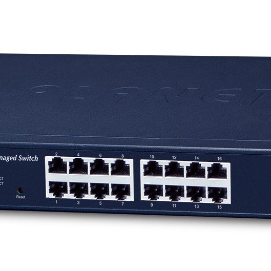 NET SWITCH 16PORT 1000M/GS-4210-16T2S PLANET 