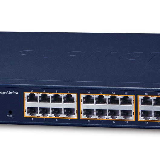 NET SWITCH 24PORT 1000M POE+/GS-4210-24P2S PLANET 