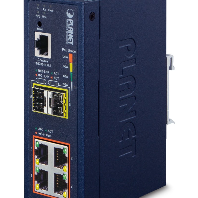 NET SWITCH 4PORT 1000M/IGS-5225-4P2S PLANET 
