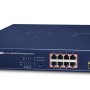 NET SWITCH 8PORT 1000M POE+/GS-4210-8P2S PLANET 