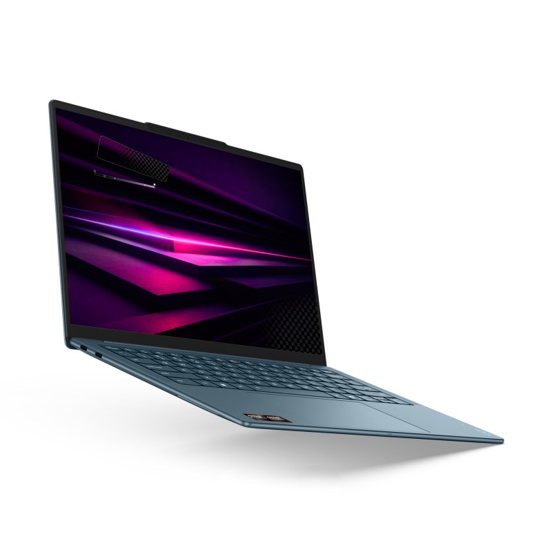 14 Yoga Slim 7 14AGP11, WUXGA OLED, Procesor AMD RyzenTM AI 7 445, 16GB LPDDR5X, 1TB SSD, AMD Radeon 840M, Win 11 Home, Tidal Teal, 3Yr Onsite Premium Care 