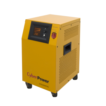 UPS CYBER POWER Inverter (pt. motoare, pompe etc.), Sinusoida Pura, LCD, 3500VA/2450W, AVR, 2x Shucko, 1x Terminal block, fara baterie, functioneaza cu baterie de 24V, slot SNMP, 