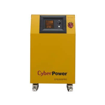 UPS CYBER POWER Inverter (pt. motoare, pompe etc.), Sinusoida Pura, LCD, 3500VA/2450W, AVR, 2x Shucko, 1x Terminal block, fara baterie, functioneaza cu baterie de 24V, slot SNMP, 