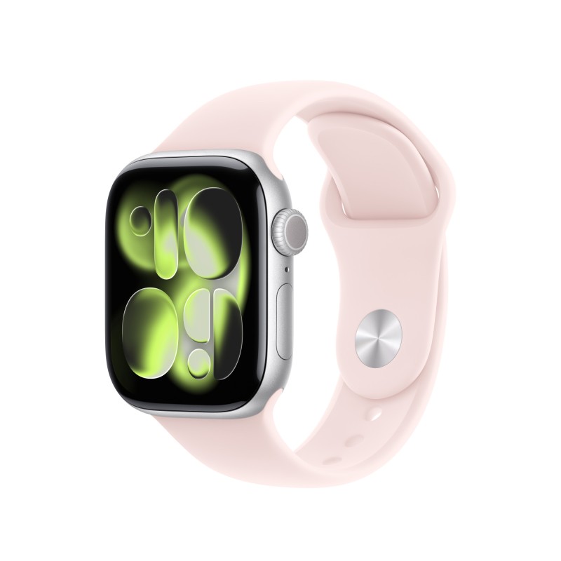 AW BAND 42MM SOFT PINK SB M/L 