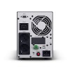 UPS CYBER POWER Online dubla conversie cu sin. pura, cu management, Tower, LCD, 1000VA/900W, 2x Schuko, 1x IEC, baterie 2x 12V/9Ah, incarcare pana la 4h, USB, RS232, slot SNMP, APFC, LCD col, EPO, tehn. GreenP, 