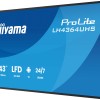 IIYAMA LFD LH4364UHS-B1AG 43 UHD VA 3840 x 2160 60Hz 500 cd 4000:1 6.5ms Android 14OS iiSignage2 (CMS/DMS), iiShare, iiControl, Landscape and Portrait, Speakers 2x 10W, 2x HDMI, 1x USB-C, 15W PD, USB 2.0 x2, WiFi, LAN 