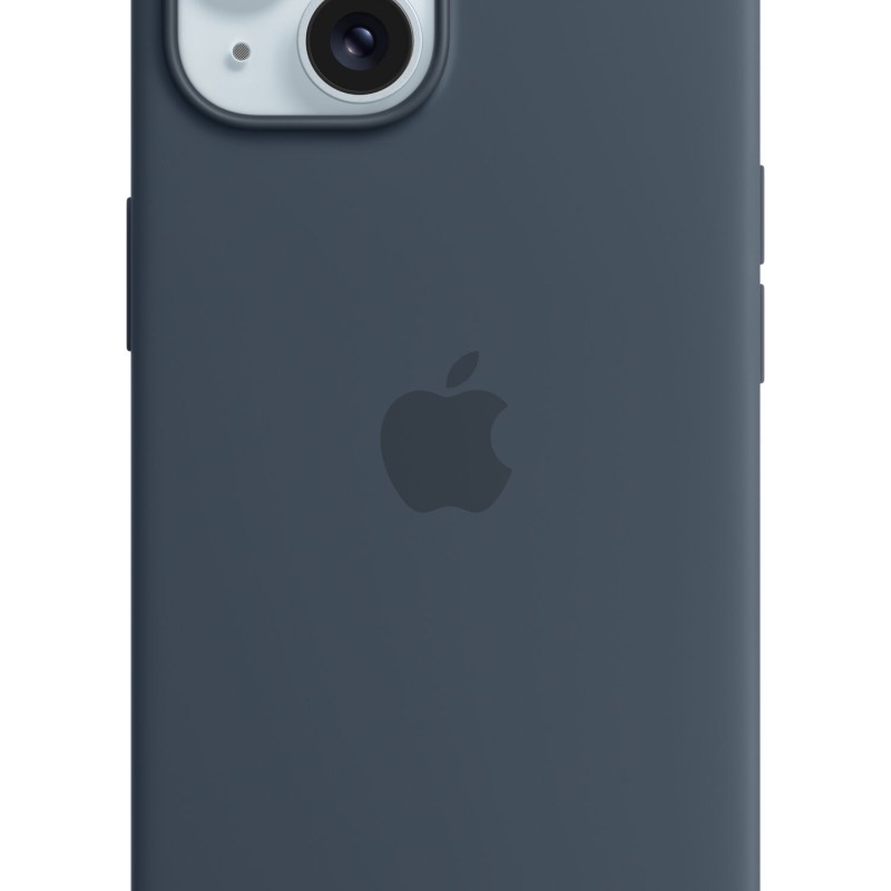 iPHONE CASE 15 SILICONE BL 