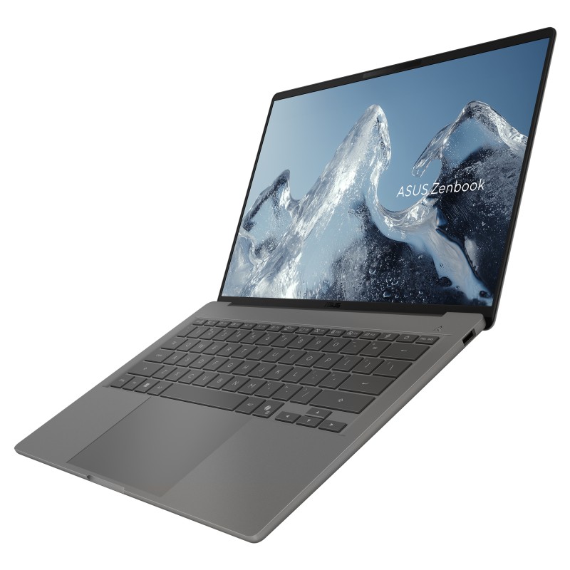 ASUS Zenbook A14 UX3407NA-QD099W Qualcomm Snapdragon X2 Elite 14inch WUXGA OLED 32GB LPDDR5X 1TB SSD W11H 3Y Iceland Gray 