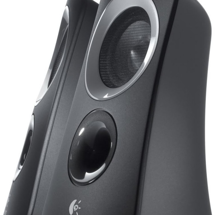 BOXE LOGITECH 2.1, RMS:  25W (2 x 5W, 15W), telecomanda pe fir, black, 