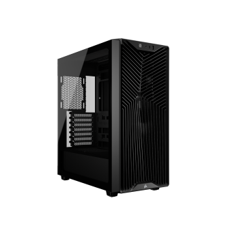 Carcasa Corsair 3200D RS, Mid-Tower, ATX, 3 ventilatoare incluse RS120, Negru 