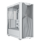 Carcasa Corsair 3200D RS, Mid-Tower, ATX, 3 ventilatoare incluse RS120, Alb 