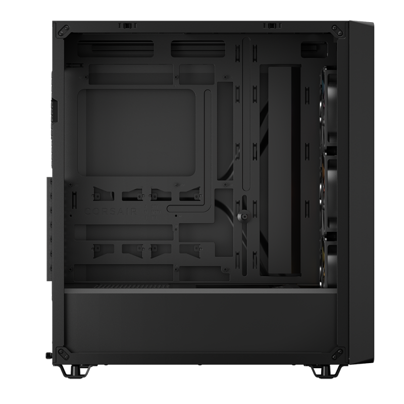 Carcasa Corsair 3200D RS ARGB, Mid-Tower, ATX, 3 ventilatoare incluse RS120 ARGB, Negru 